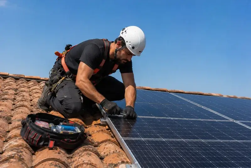Maintenance et monitoring de panneaux solaires à Peyrolles-en-Provence