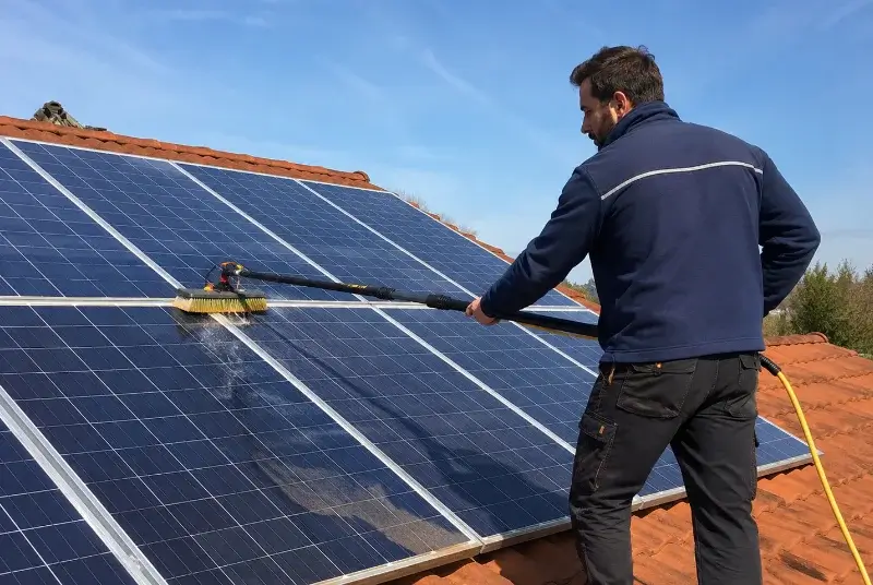 Nettoyage et entretien de panneaux solaires à Peyrolles-en-Provence