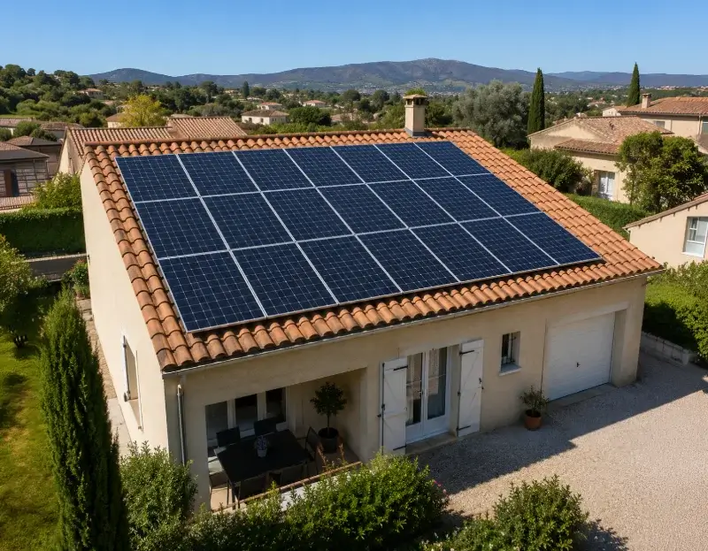 Prime à l'autoconsommation panneaux solaires Peyrolles-en-Provence — aide financière de l'État